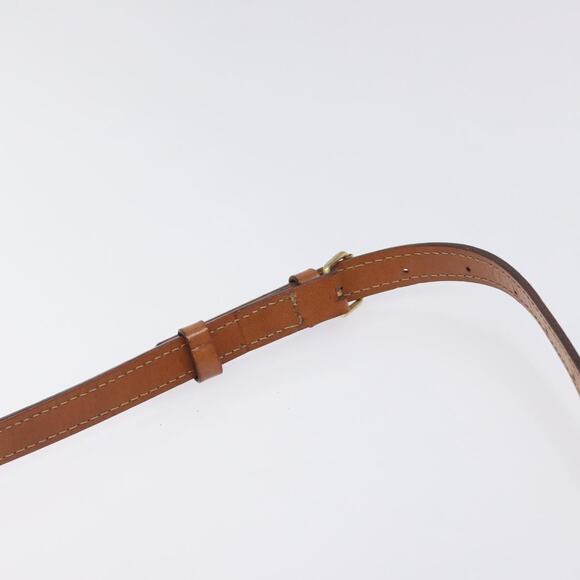 CELINE Macadam Canvas Shoulder Bag Pvc Leather Brown Gold - Picture 8 of 13